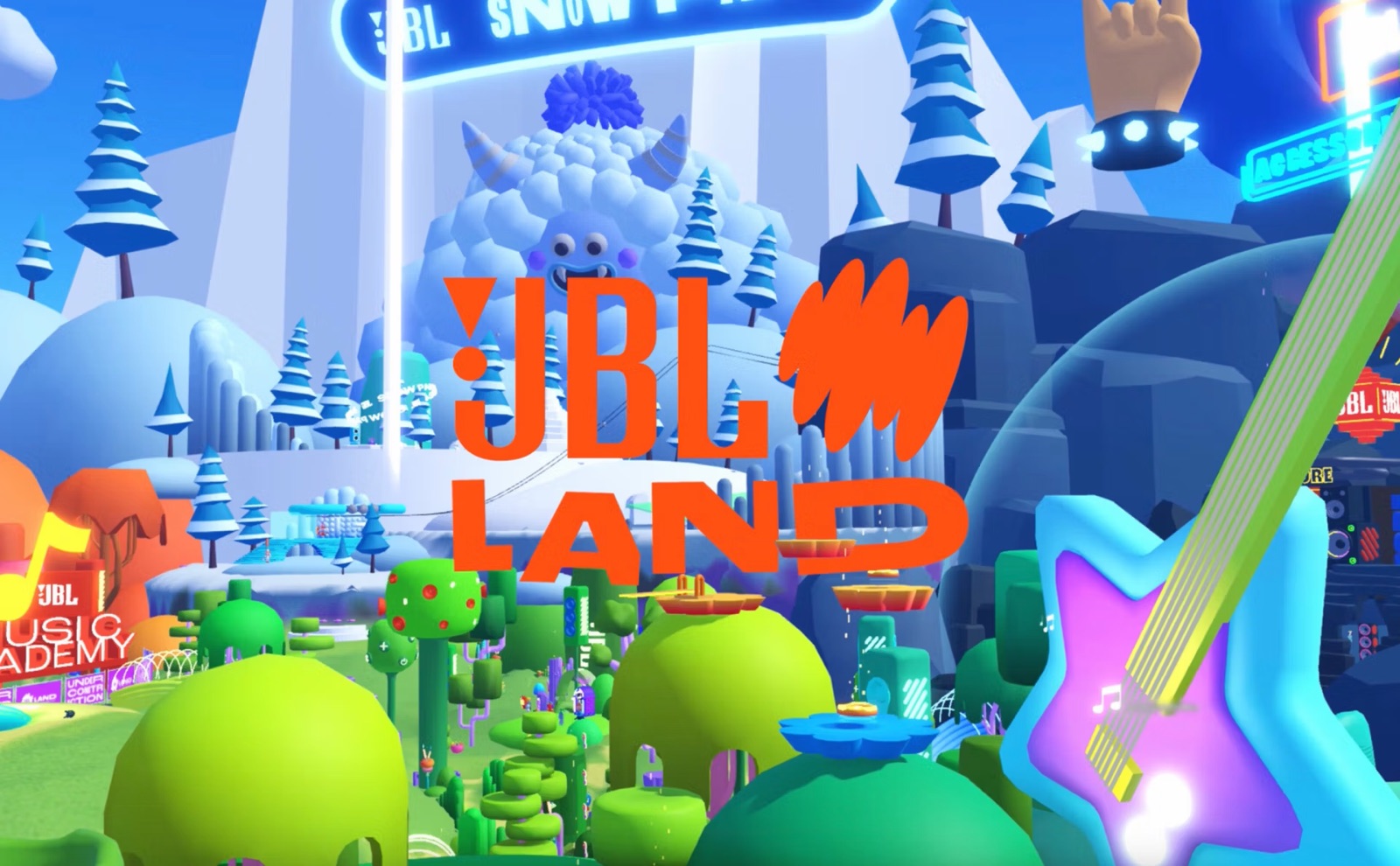 JBL Land, a branded Roblox world